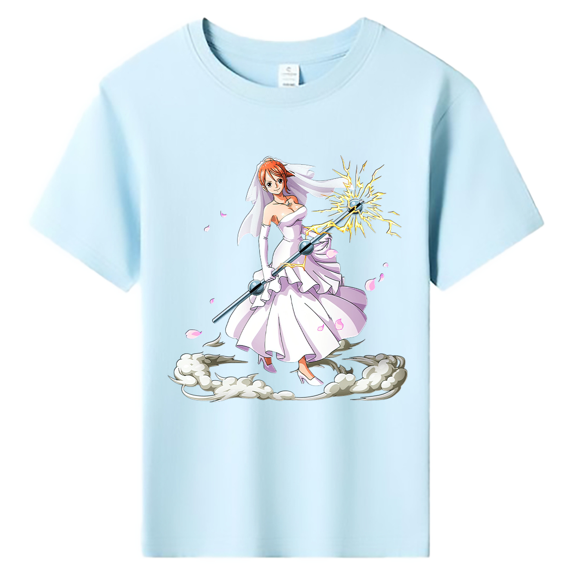 ワンピース ナミ ONE PIECE Nami 綿100％キッズTシャツ（フロントプリント）